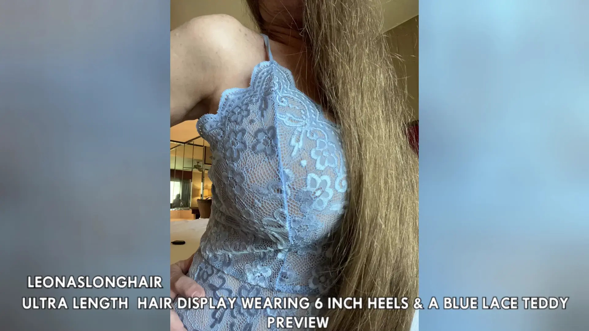 Exclusive Leak: Leonas Lair - Ultra Length Hair Display Wearing 6 Inch Heels - Stream in FullHD | Hotleakxxx.com