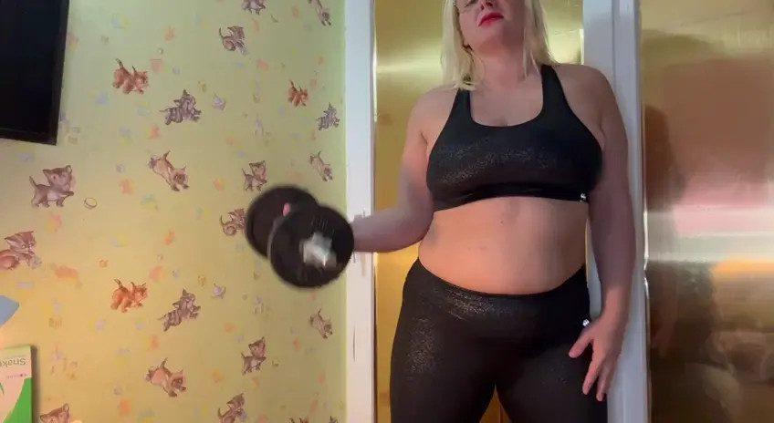 Exclusive Leak: Mommysexqueen - Fitness fun contest - Stream in FullHD | Hotleakxxx.com