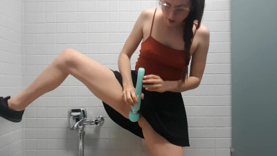 Hazel Simone - Cumming in Public Toilets