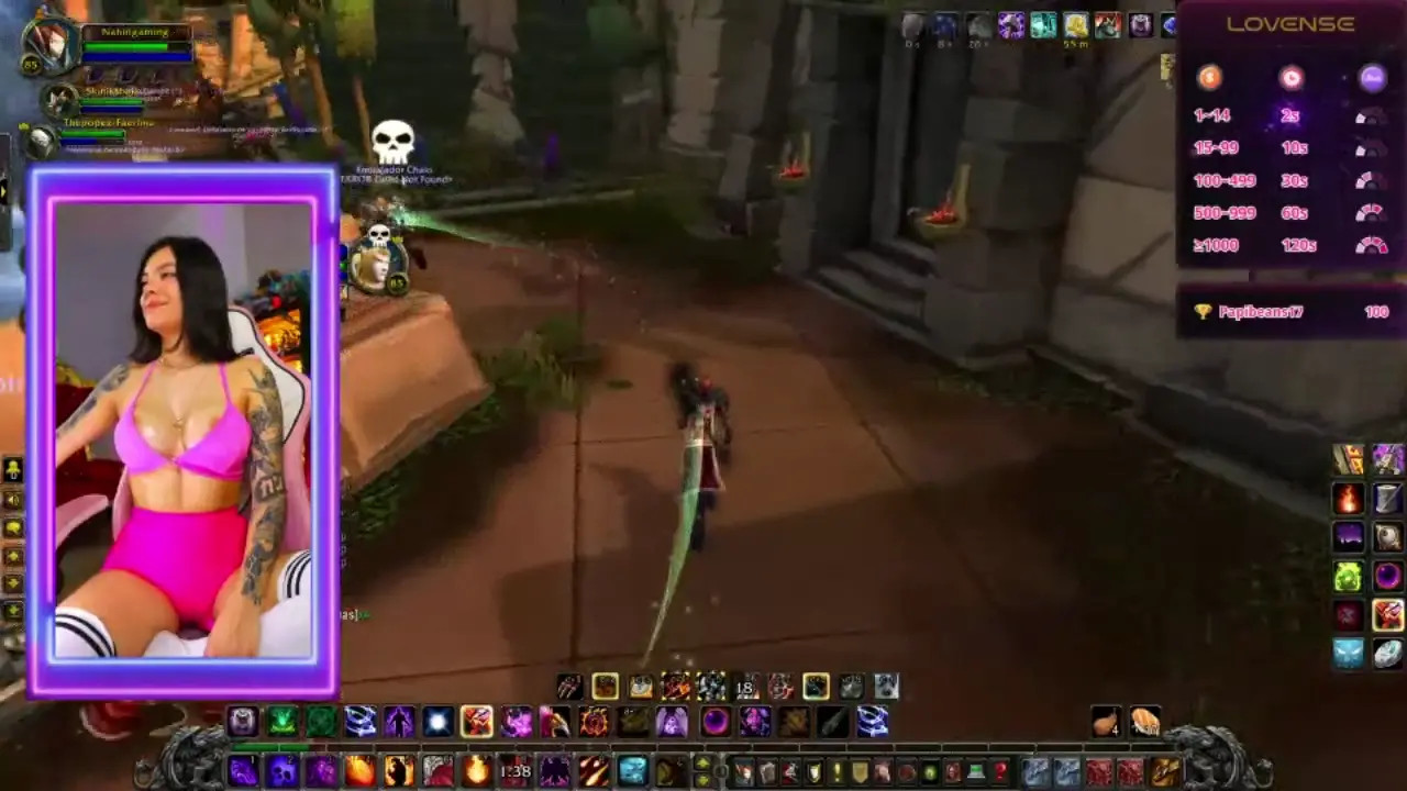 Exclusive Leak: gundamchick - World of Warcraft Warlock Egyptian Dungeon - Stream in FullHD | Hotleakxxx.com