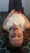 Galaxia Duarte - Spit fingering + oral fisting /Wbc LIVE
