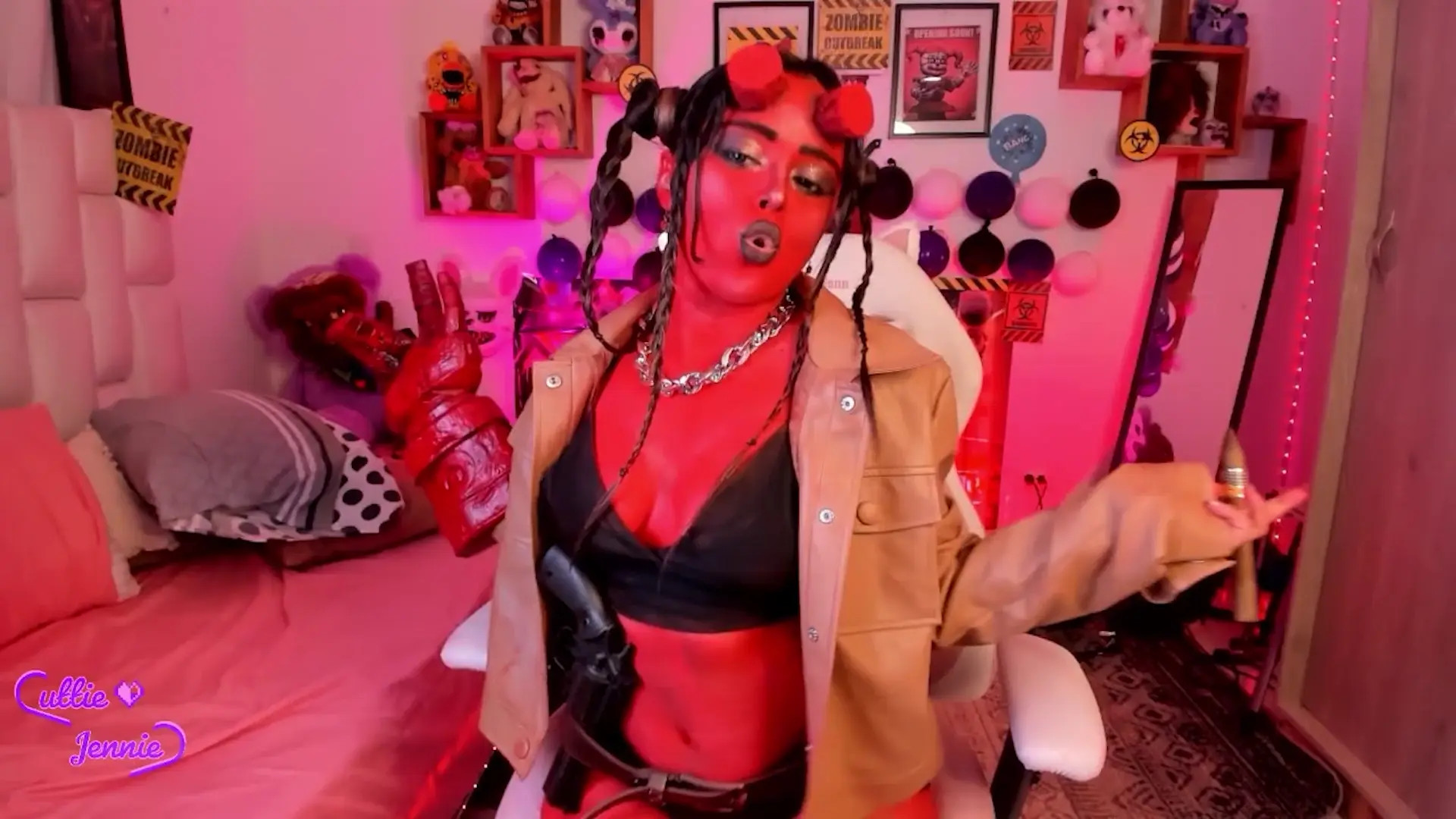 Exclusive Leak: CuttieJennie - SFW Halloween with Jennie 2023 - Stream in FullHD | Hotleakxxx.com