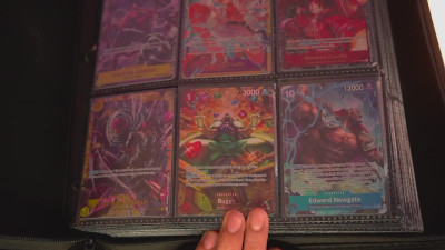 gundamchick - Showing off all my One Piece TCG Collection