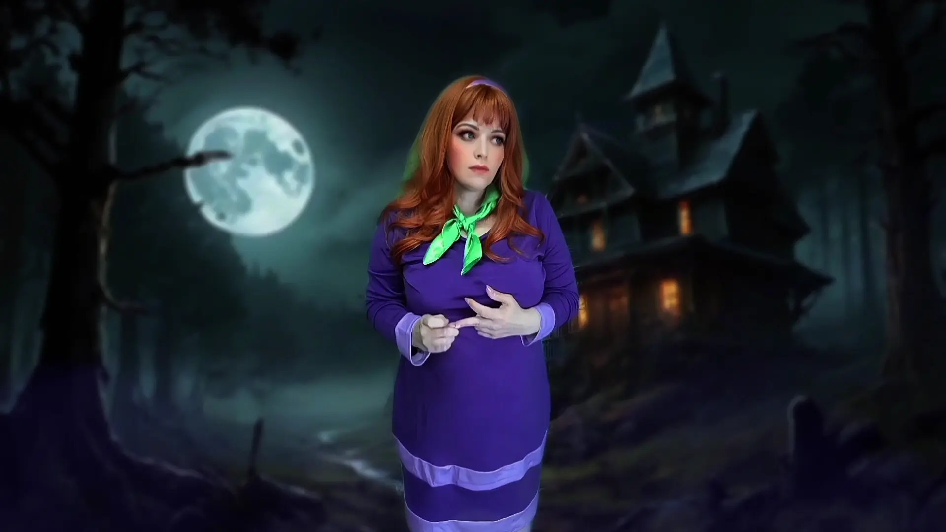 Exclusive Leak: SapphireStyle90 - Daphne and the Spooky Mansion - Stream in FullHD | Hotleakxxx.com
