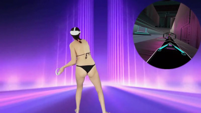 Julia V Earth - Part 1 of Week 4 - VR Dance Workout