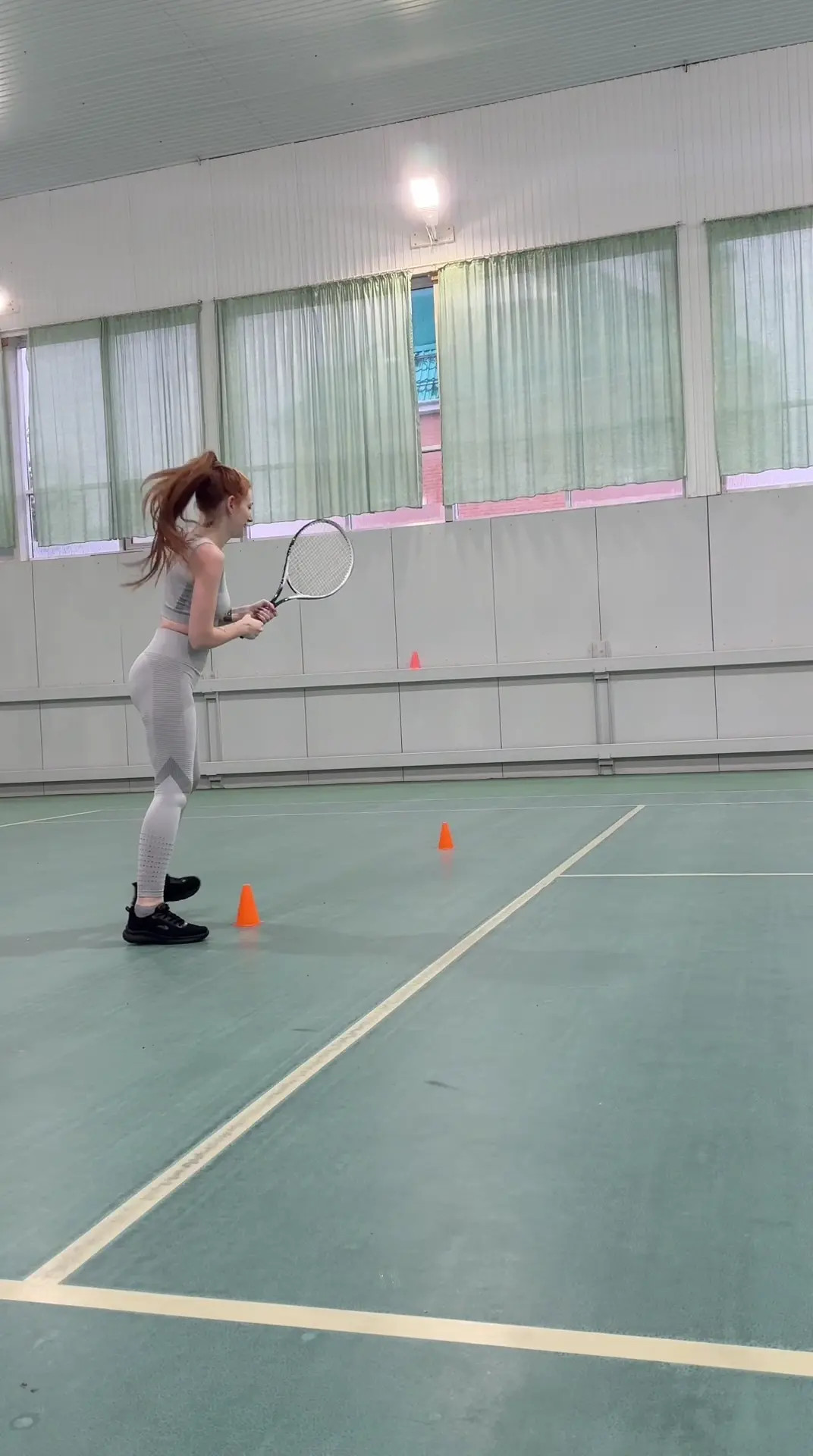 Exclusive Leak: Alice_Ginger - My first tennis training - Stream in FullHD | Hotleakxxx.com