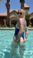 SammyyyStonerrr - showing off my one piece bathing suit