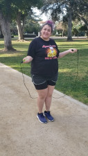 VioletWitchy - No Excuses Move! Jump Rope 300lbs BBW Jumping