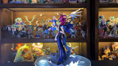gundamchick - Yami Yugi & Dark Magician Girl by Banpresto