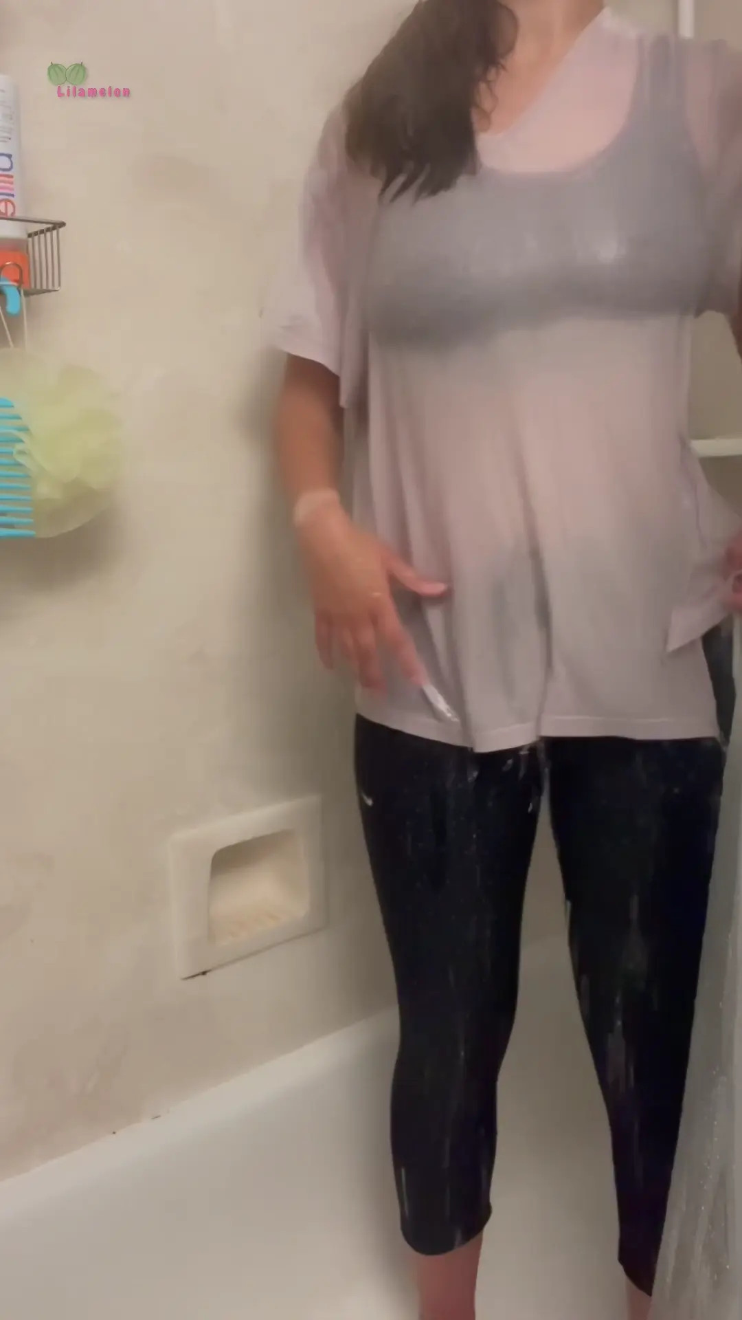 Exclusive Leak: Lilamelon - Showering with clothes - Stream in FullHD | Hotleakxxx.com