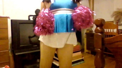saralovedoll - Sexy Cheerleading Practice Asian Cheer Dance To Music Video