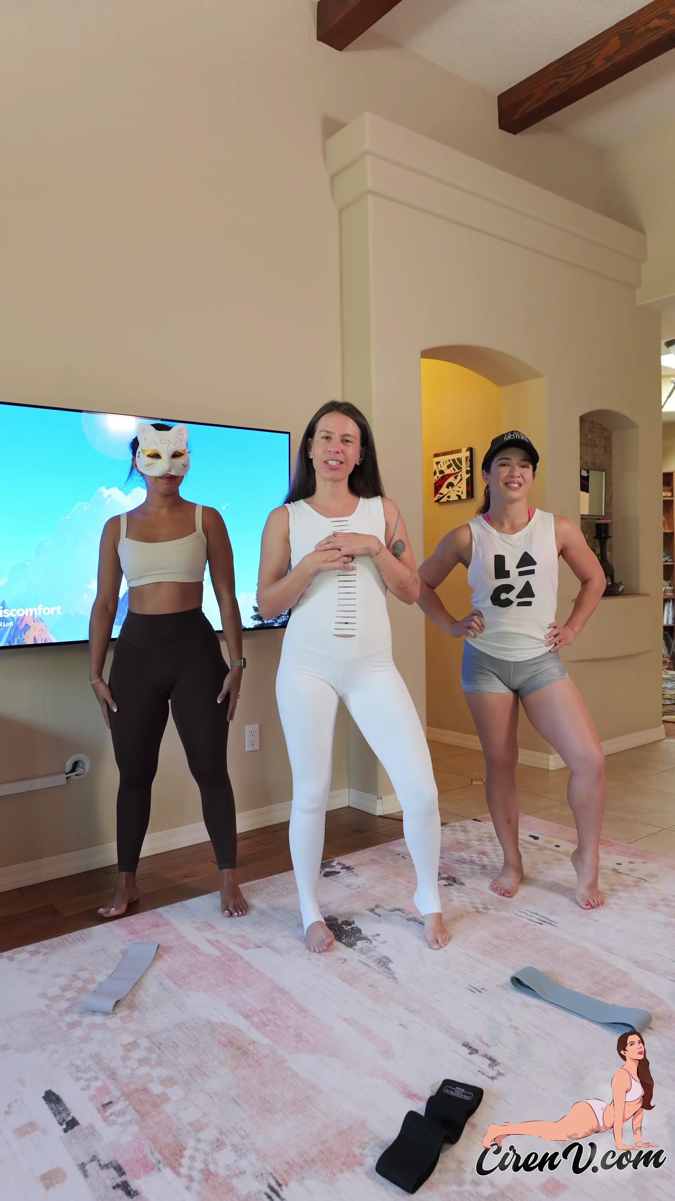 Exclusive Leak: Ciren Verde - Three is a Crowd Day 28 Squat Challenge - Stream in FullHD | Hotleakxxx.com
