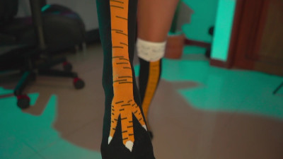 gundamchick - Chicken Stockings I loven them
