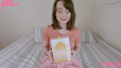 cherryvonfairy - Pink Punch Peachu Sucking Vibrator Review and Cum