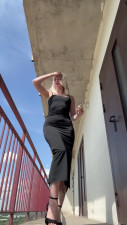 Seegirl - Smoking girl on balcony