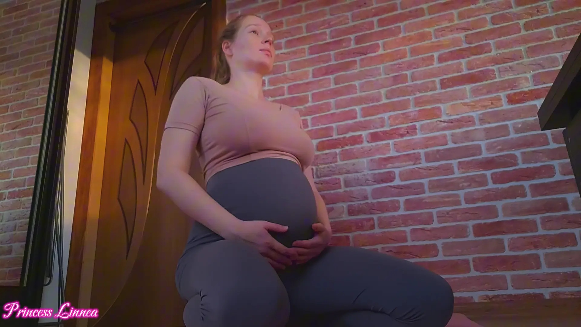 Exclusive Leak: Princess Linnea Milf - 32 week Pregnant Soft Exercises for Back Support - Stream in FullHD | Hotleakxxx.com