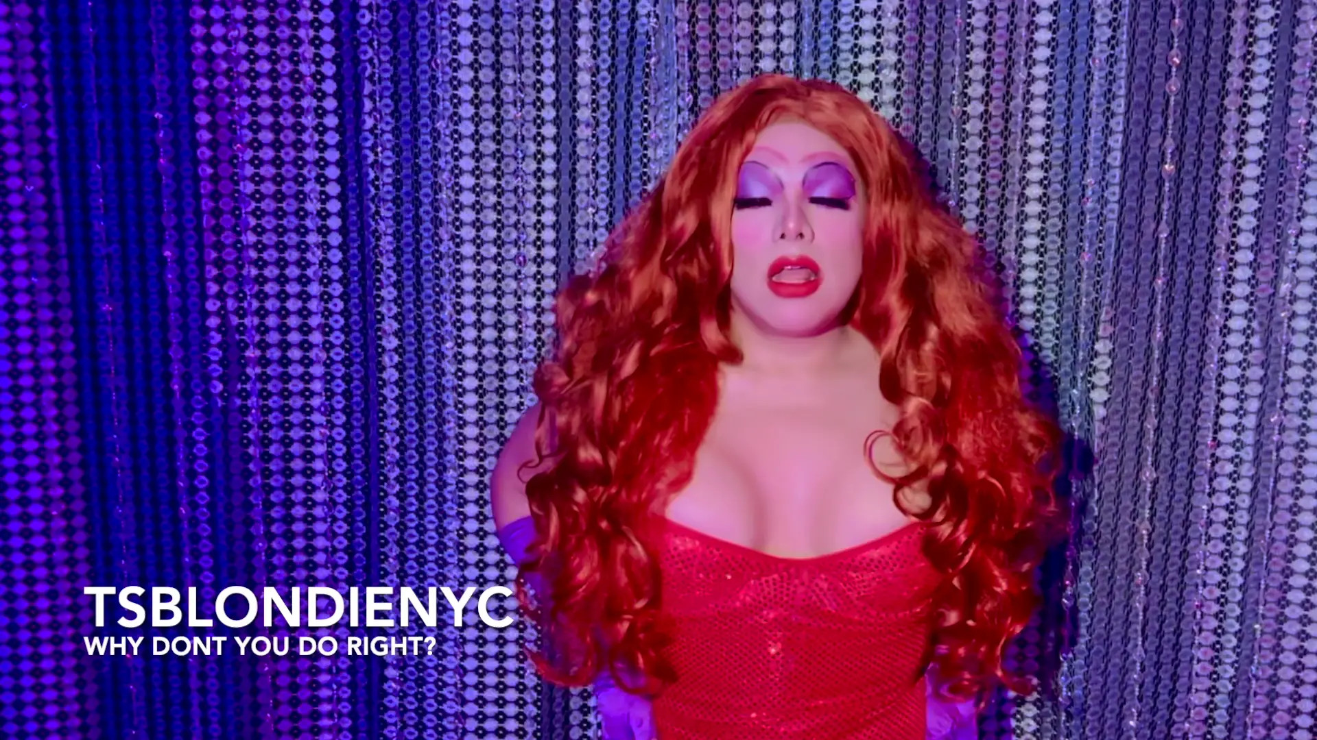 Exclusive Leak: TsBlondieNYC - BLONDIE Why Don't You Do Right lip sync - Stream in FullHD | Hotleakxxx.com