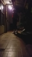 JoanGabrielleXBallet - After 30 minutes jump rope with Sauna Suit and jogging pants