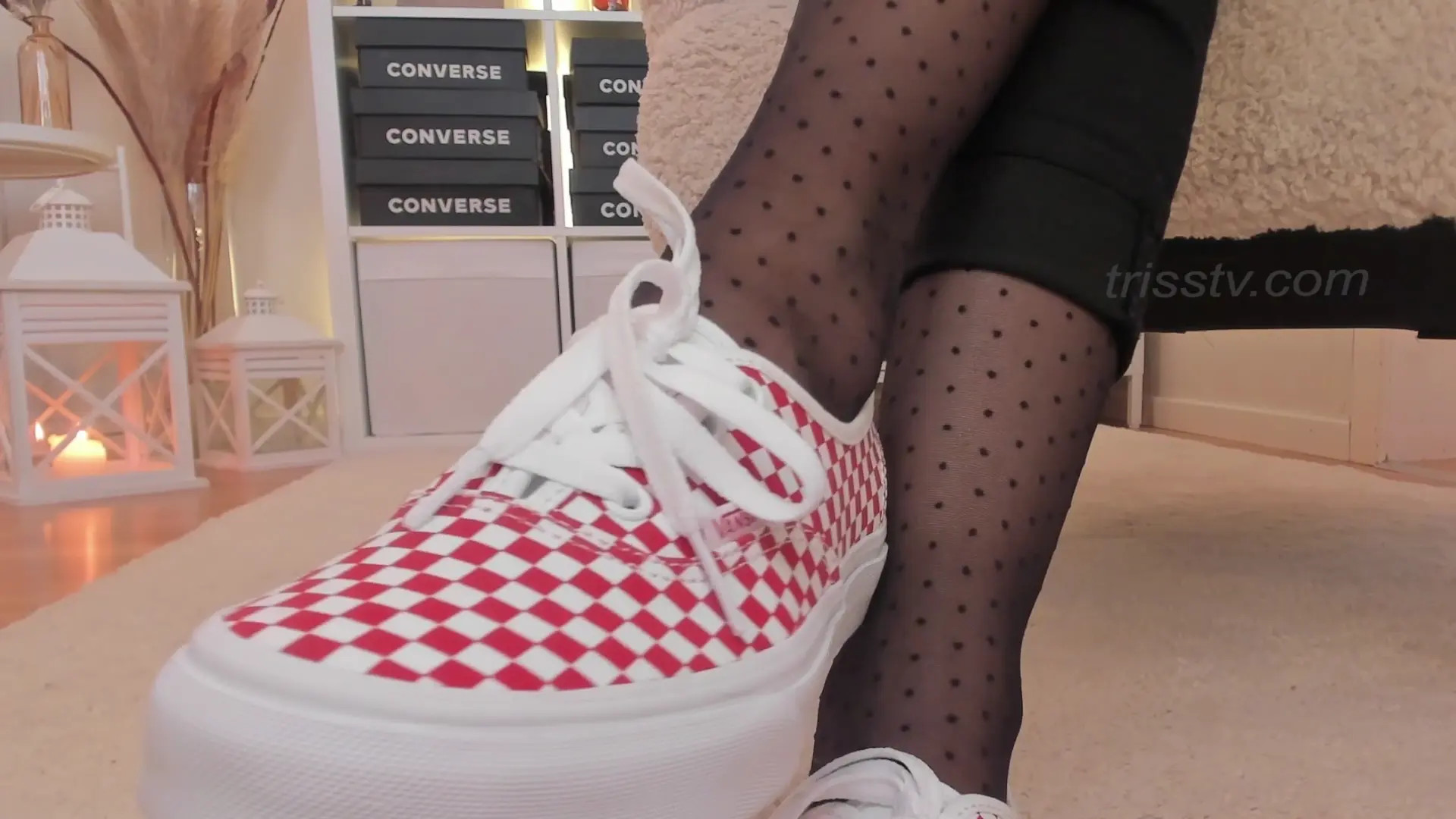 Exclusive Leak: TrissTV - Vans AUTHENTIC Red Checkers - Stream in FullHD | Hotleakxxx.com