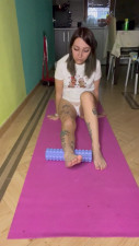 cutielanalova - MORNING EXERCISE IN PANTIES