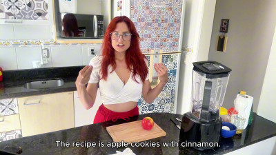JuliaGoddess - 4K Apple Cinnamon Cookies - Crispy Outside, Soft Inside