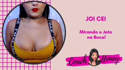 coachhoney - Aiming the Jet of Cum in the Mouth | JOI