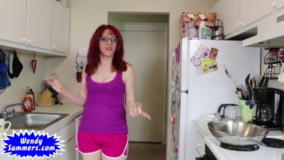 WendySummers - Wendy Summers Tranny Porn Star Kitchen 2