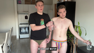 Arg Boys - Gay Water Challenge with my Boyfriend GONE WILD