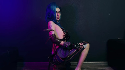 Lil cosplay slut - Jinx Cosplay - Arcane - Hot Erotic Dance