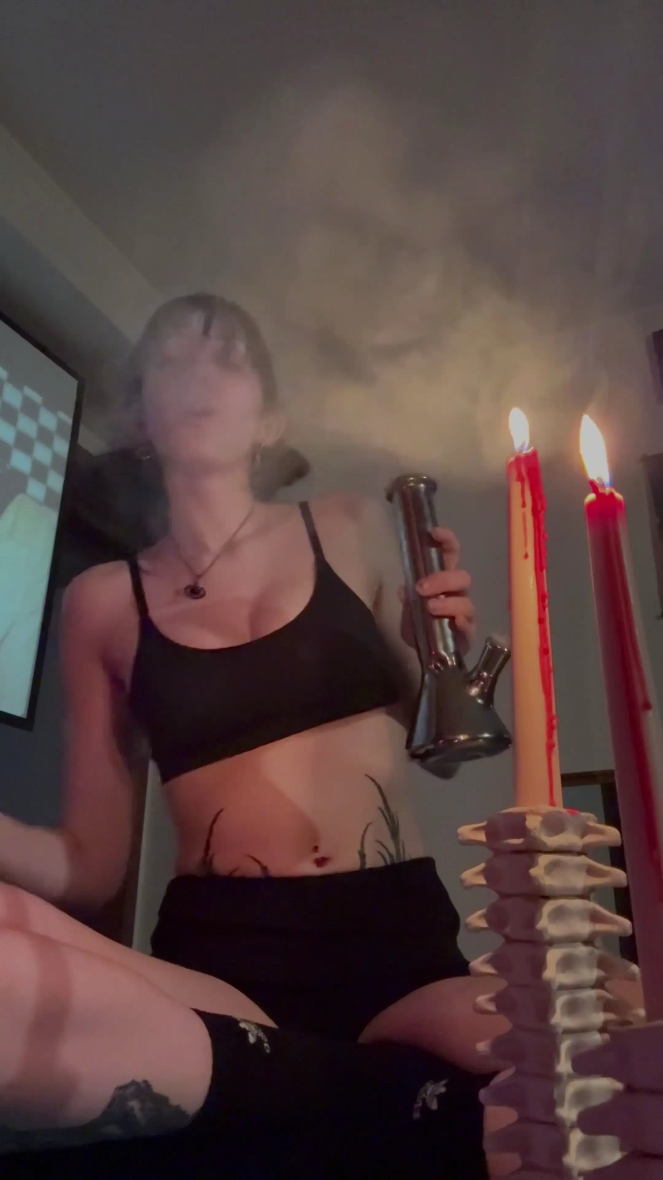 Exclusive Leak: slxttyc0rps3 - Bowl by candle light - Stream in FullHD | Hotleakxxx.com