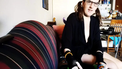 KrissyBunny - SFW Silly Bunny Playing With Toys