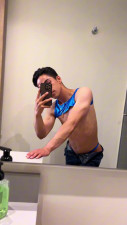 aodaboy - Men in crop top and lingerie