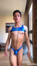 aodaboy - CATWALK: showing my body in oil