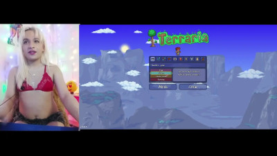 Gime Sortino - Gameplay Terraria serie Ep 1 construyendo los cimentos