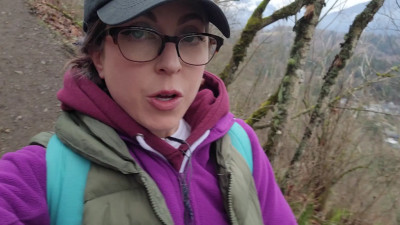 Nerdyfaery - Hike with Me.  Watch me Pee