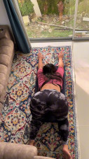 yaha_ferh - Sexy Yoga Routine  Phat Ass Latina in Tight Leggings