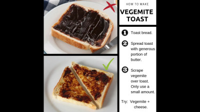 Seraphina Storm - How to properly serve vegemite on toast
