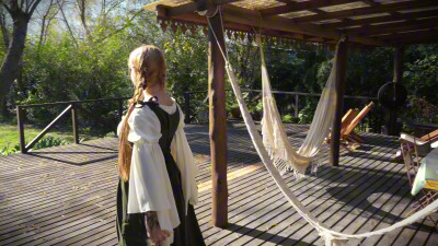 coraljade - Trad wife outdoors