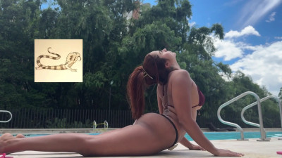 PaoArias - Mommy Extreme yoga poses