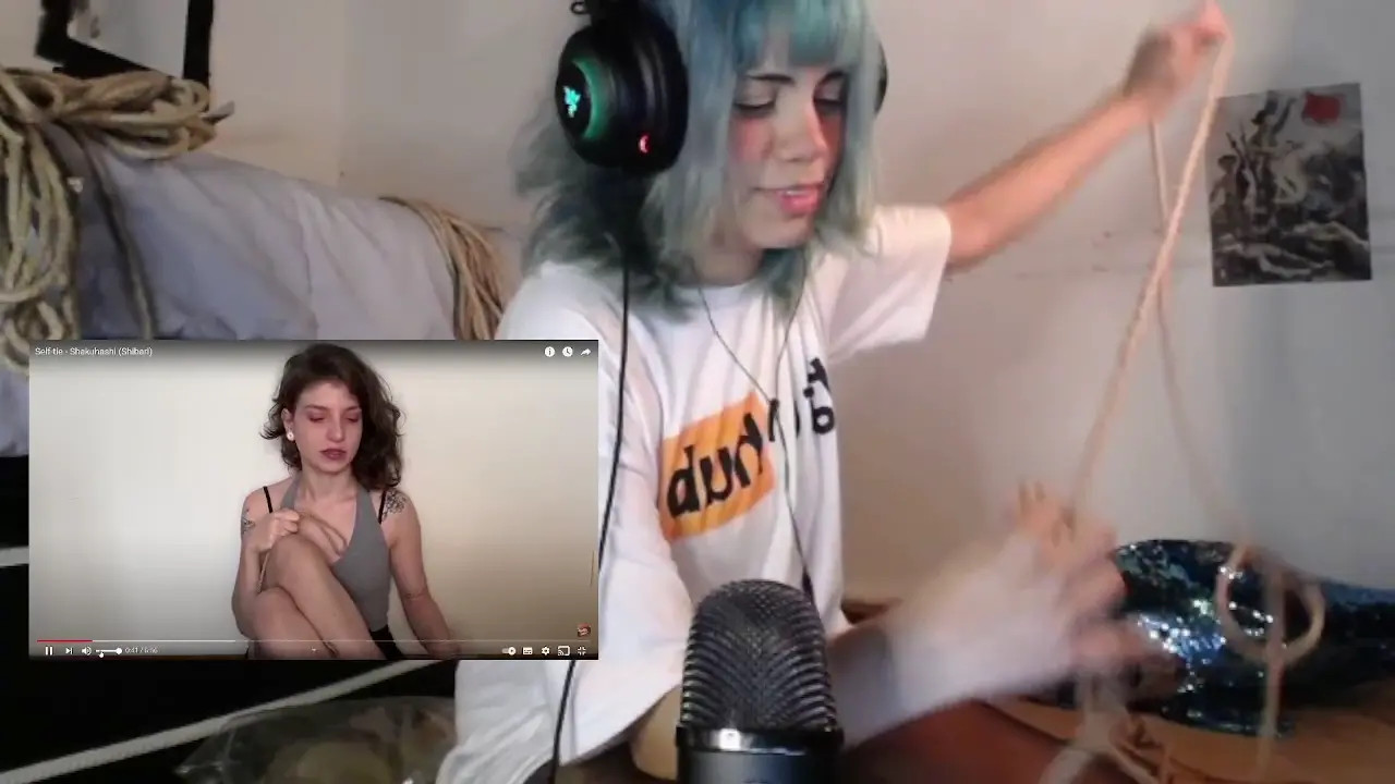 Exclusive Leak: OnlineSuccubus - Trying to do shibari on twitch - Stream in FullHD | Hotleakxxx.com