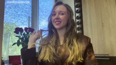 Obey Goddess Mari - Jerk while My Cigarette is burning