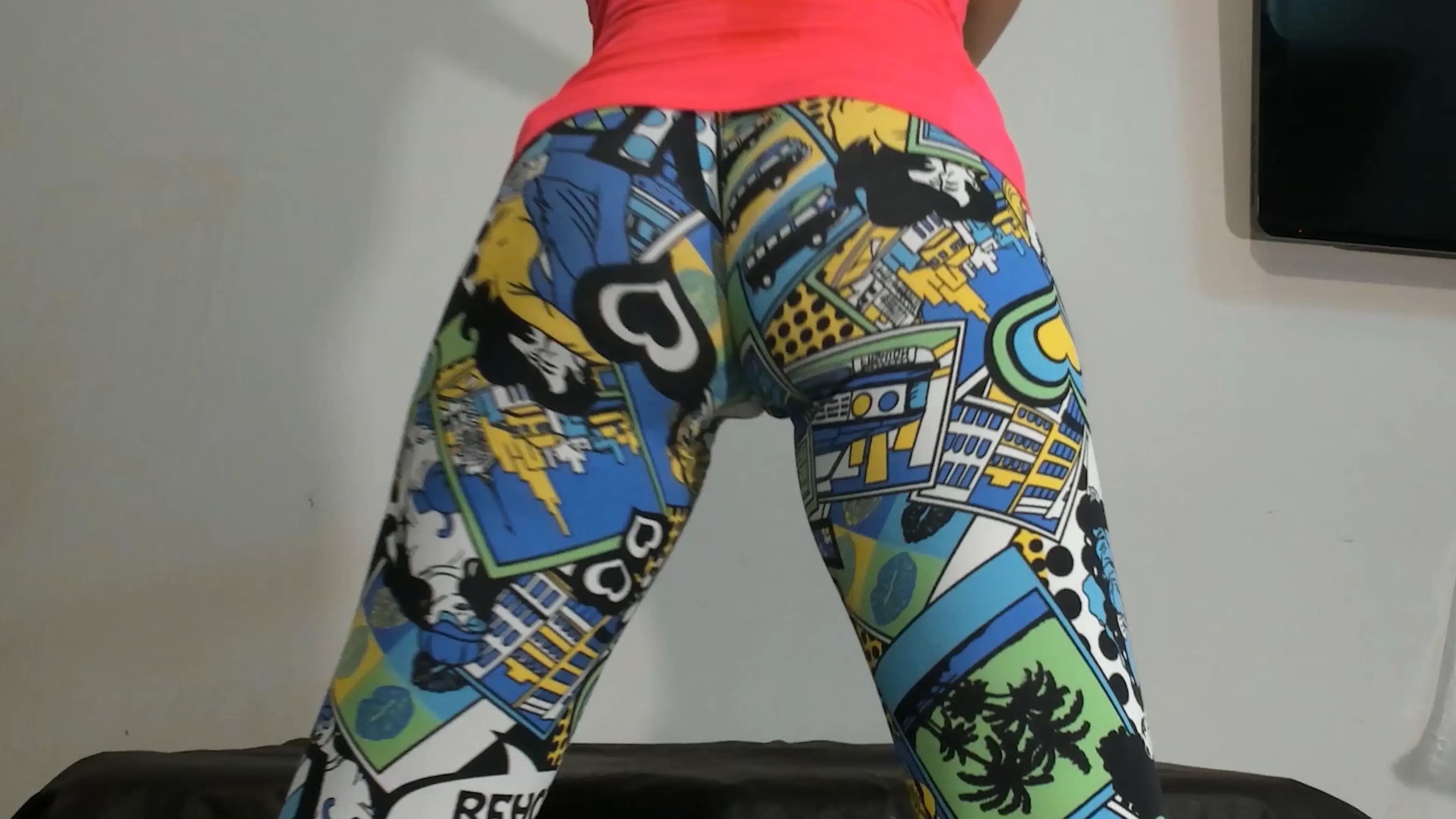 Exclusive Leak: Rebecca de Winter - Squats on leggings - Stream in FullHD | Hotleakxxx.com