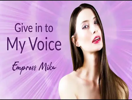 Exclusive Leak: Empress Mika - Give in to My Voice FemDom Audio - Stream in FullHD | Hotleakxxx.com