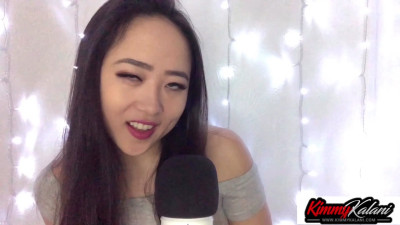 KimmyKalani - ASMR JOI w/ Wet Mouth Sounds