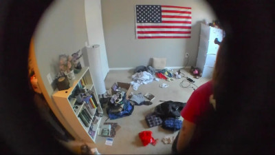 happylilcamgirl - Happily Ignoring You Folding Laundry 1