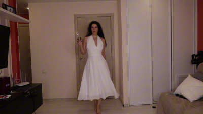 Roni_Tailed - From a simple dress to a cute and sexy one, just cut it