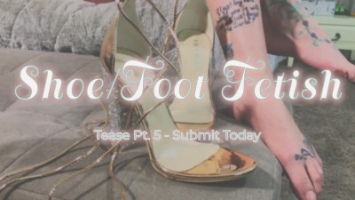 Miss Olivia Black - Pt. 5 Shoe Foot Fetish Tease Preview