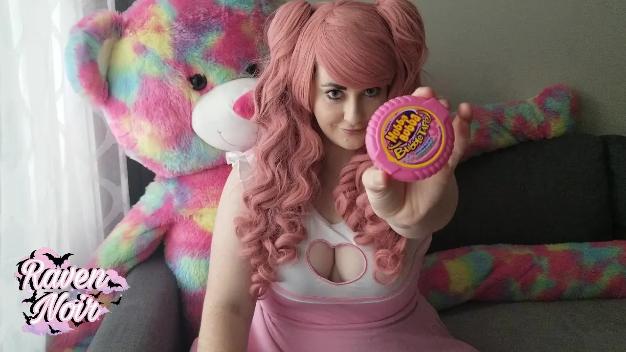 Exclusive Leak: Raven Noir - ASMR Bubblegum Chewing and Popping Part3 - Stream in FullHD | Hotleakxxx.com