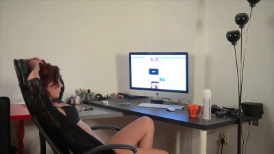 AyanaGrumpix - Whipped cream at the office
