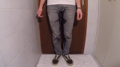 WetMyDreams - Pissing Skinny Jeans and Clothed Bath